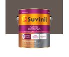 Esmalte Sintético Acetinado Marrom Barroco 3,6L Cor e Proteção Premium Madeiras e Metais Suvinil