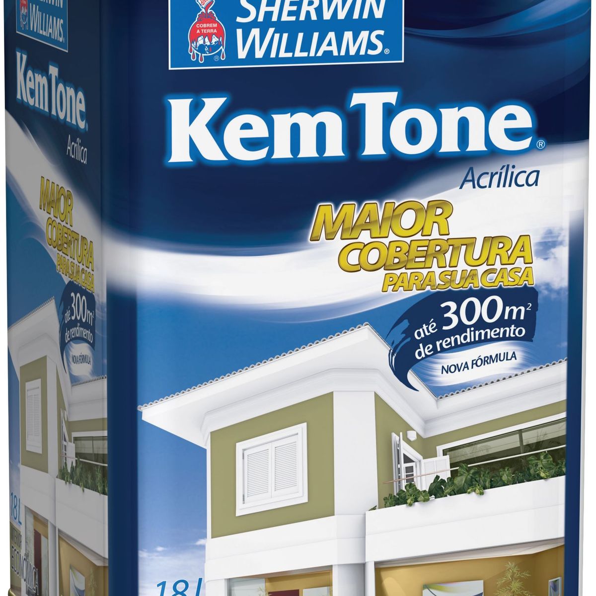 Tinta Fosco KemTone Econômica 18L Erva Doce, marca Sherwin Williams - Foto Principal