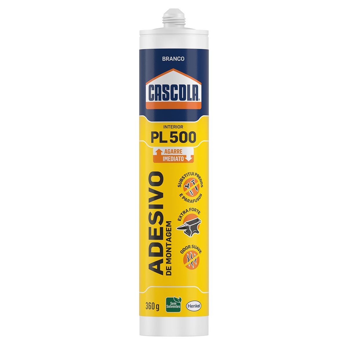 Cascola Monta/Fixa 360g, 5x5x23, marca Super Bonder - Foto Principal
