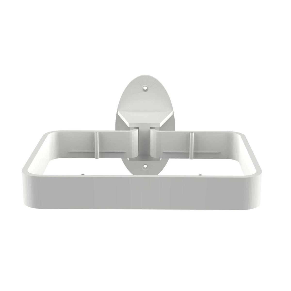Braçadeira Retangular Aquapluv Style 10,6x7,45cm Branco, marca Tigre - Foto Principal