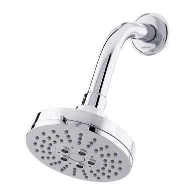 Ducha Redonda de Parede Cromada Lorentrio 7002 C17