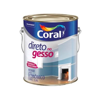 Tinta Fosco Acrlica Gesso e DrywaL 3,6L Branco