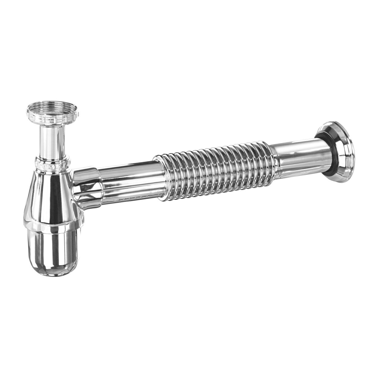 Sifão Lavatório Flexível Metal 1.1/2" Ref180, marca Esteves - Foto Principal