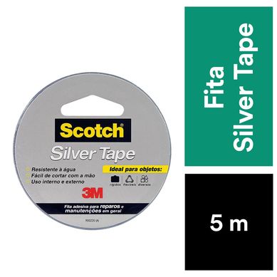 Fita Silver Tape 3M Scotch - 45 mm x 5 m