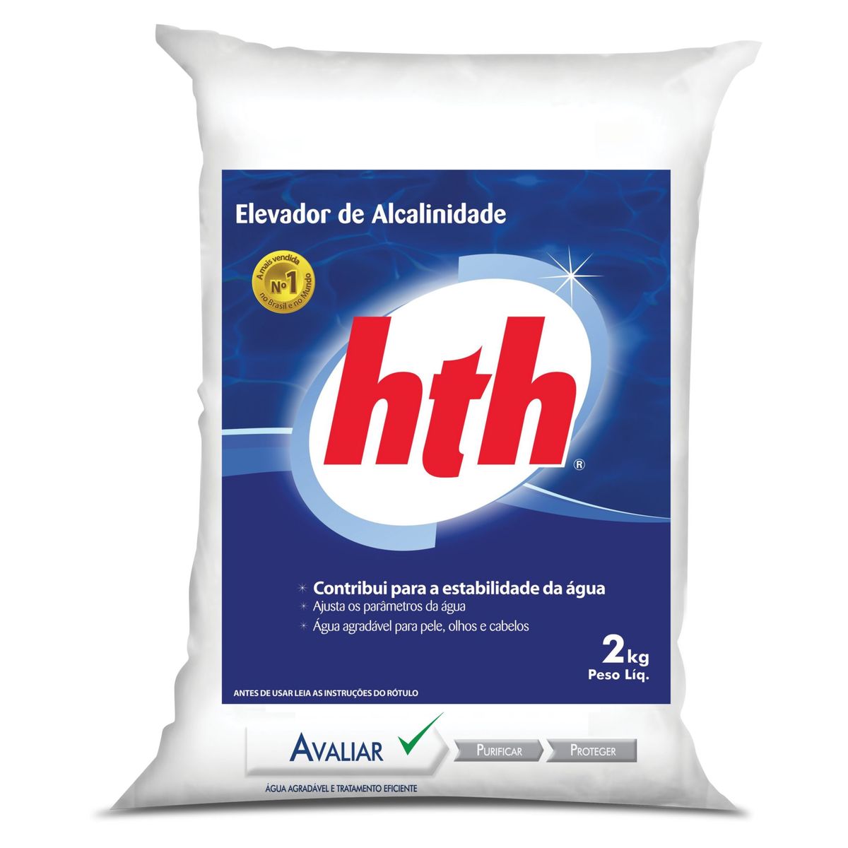 Elevador de Alcalinidade 2kg 29x22x4cm, marca Hth - Foto Principal