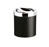 Lixeira com Tampa Basculante Inox 5,4L Decorline Preto