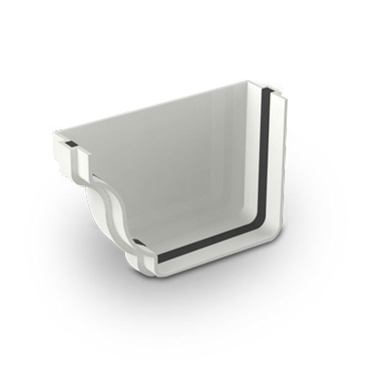 Cabeceira Esquerda Aquapluv Style 9,20x13,3cm Branco, marca Tigre - Foto Principal