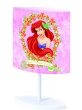 Abajur Princesas Peq Sereia Oval Colorido