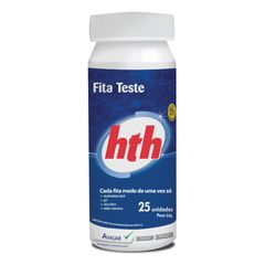 Fita Teste Alcalinidade 25, Azul, 4x4x10cm
