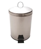 Lixeira Inox 5L 22x28x21