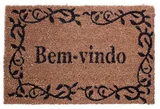 Capacho Fibra Coco Ecologicamente Bem-Vindo 40x2x60cm Marrom