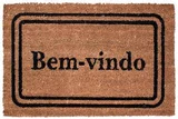 Capacho Fibra Coco Ecologicamente Bem-Vindo 40x2x60cm Marrom