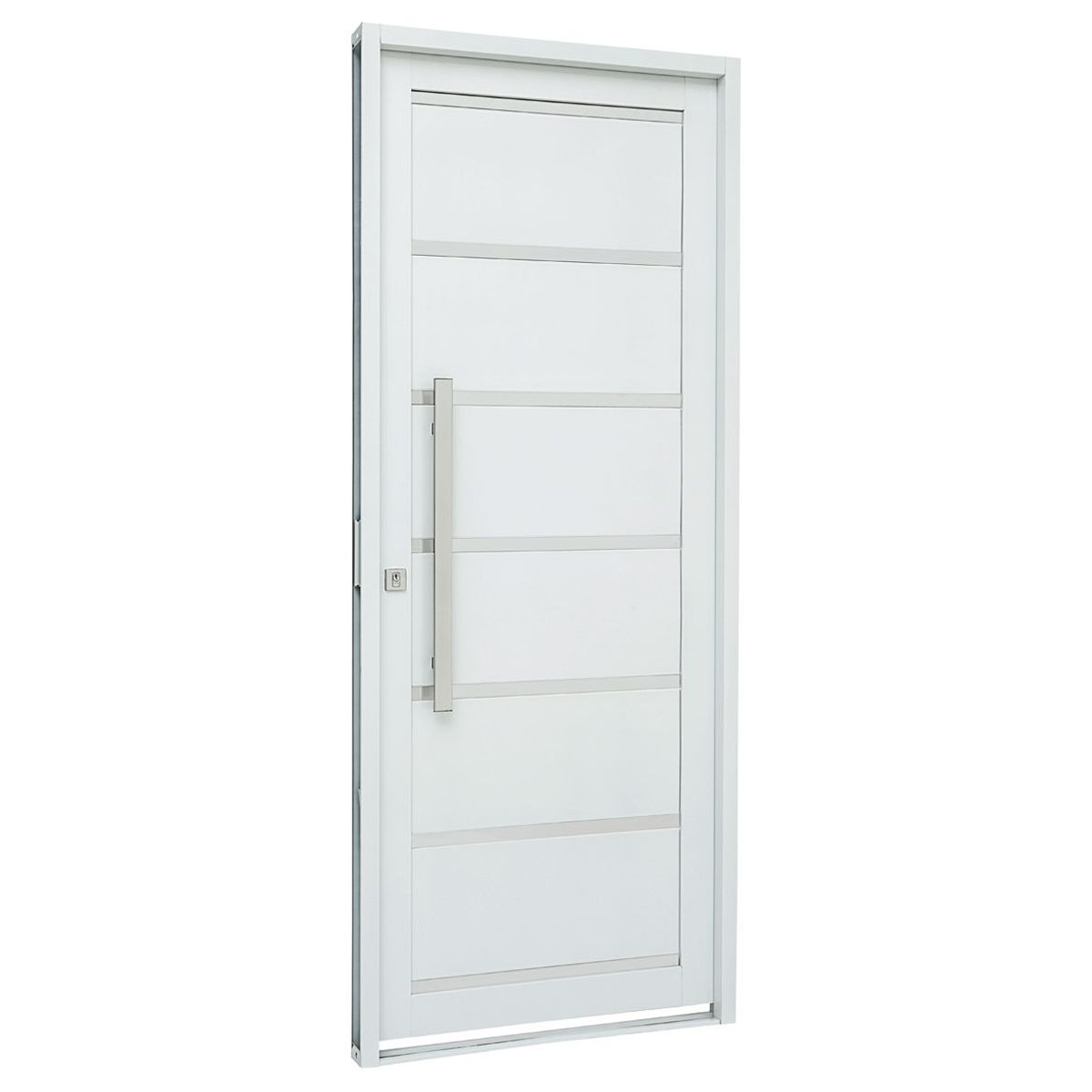 Porta Lambri e Friso Aço Esquerda 217x88x8cm Pratika, marca Sasazaki - Foto Principal