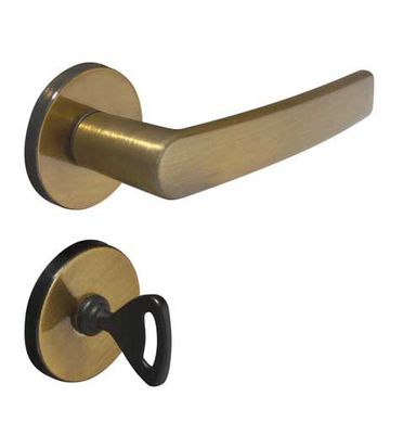 Fechadura 401 WC (Banheiro) Bronze Oxidado