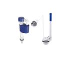 Conjunto Completo Lateral Com Corrente Com Parafuso E Anel Para Caixa Acoplada