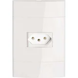Conjunto Tomada 4X2 10A Decor Branco