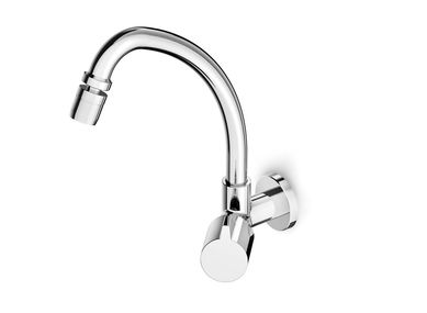 Torneira de Parede para Cozinha Fit Bica Mvel Alta Articulada Cromado