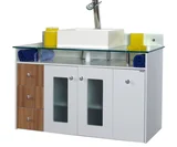 Gabinete de Banheiro com Tampo e Cuba Havana 102cm Bonatto