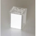 Porta Escovas Qd Ref 457, Branco 11X9X8cm