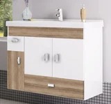 Gabinete de Banheiro Orquídea MDF Larnaca 59x78x35cm