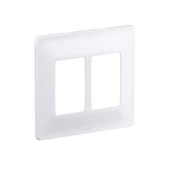 Placa Com Suporte Zeffia Branca 4X4 6 Postos