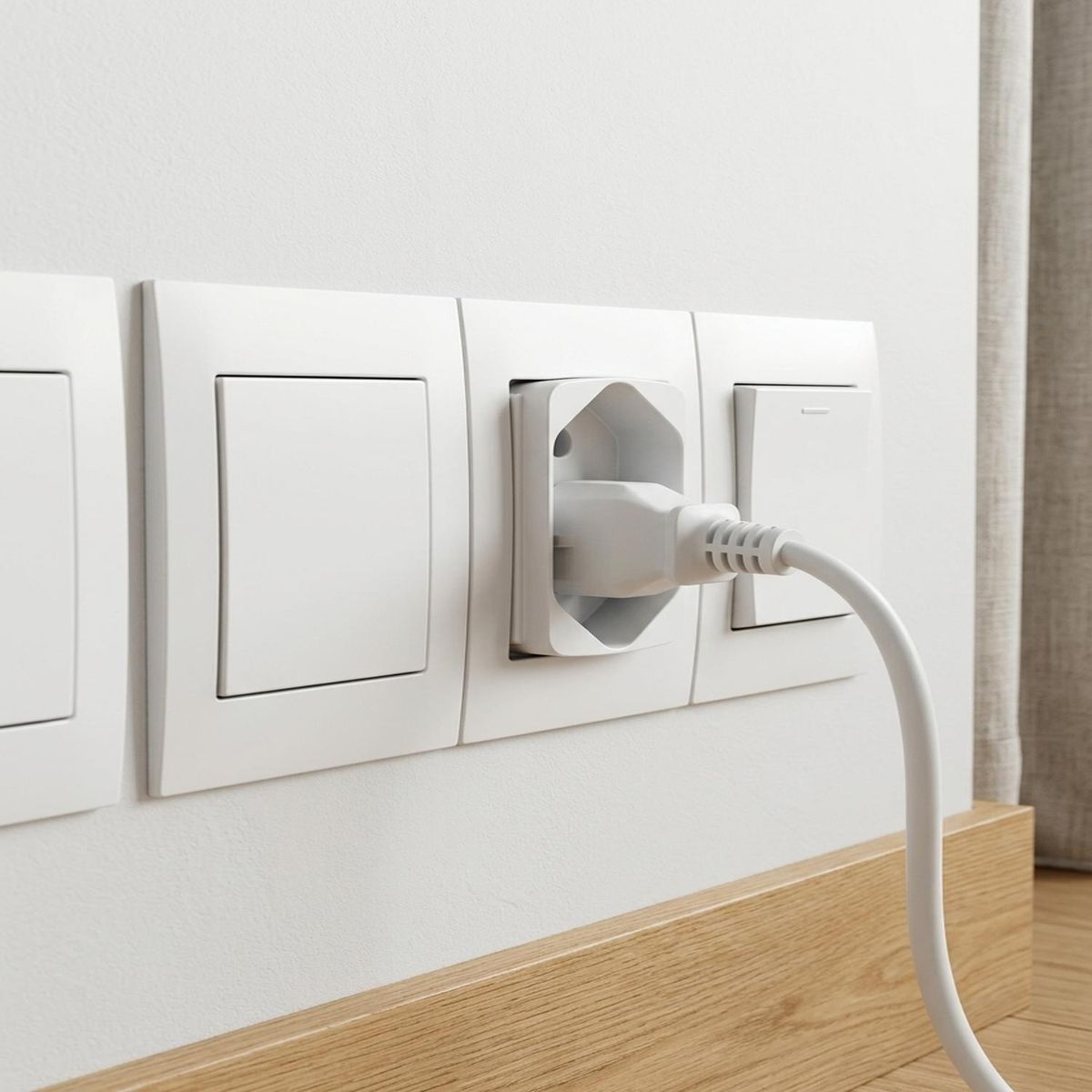 Módulo Tomada 10A Zeffia Branca Bivolt, marca Legrand - Foto 2