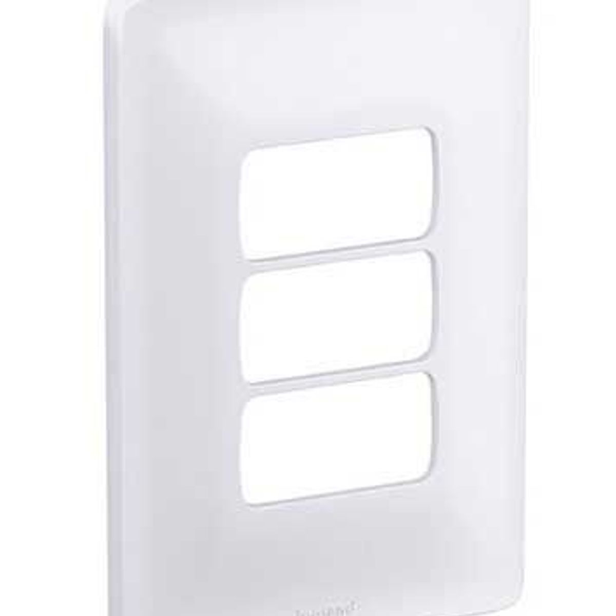 Placa Com Suporte Zeffia Branca 4X2 3 Postos, marca Pial - Foto Principal