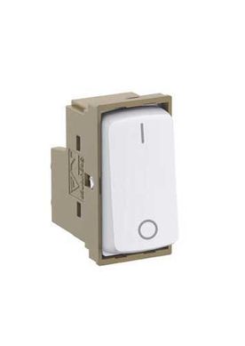 Mdulo Interruptor Bipolar Simples 10A Zeffia Branca Bivolt