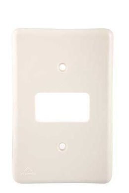 Placa Bianca Branca 4X2 1 Posto