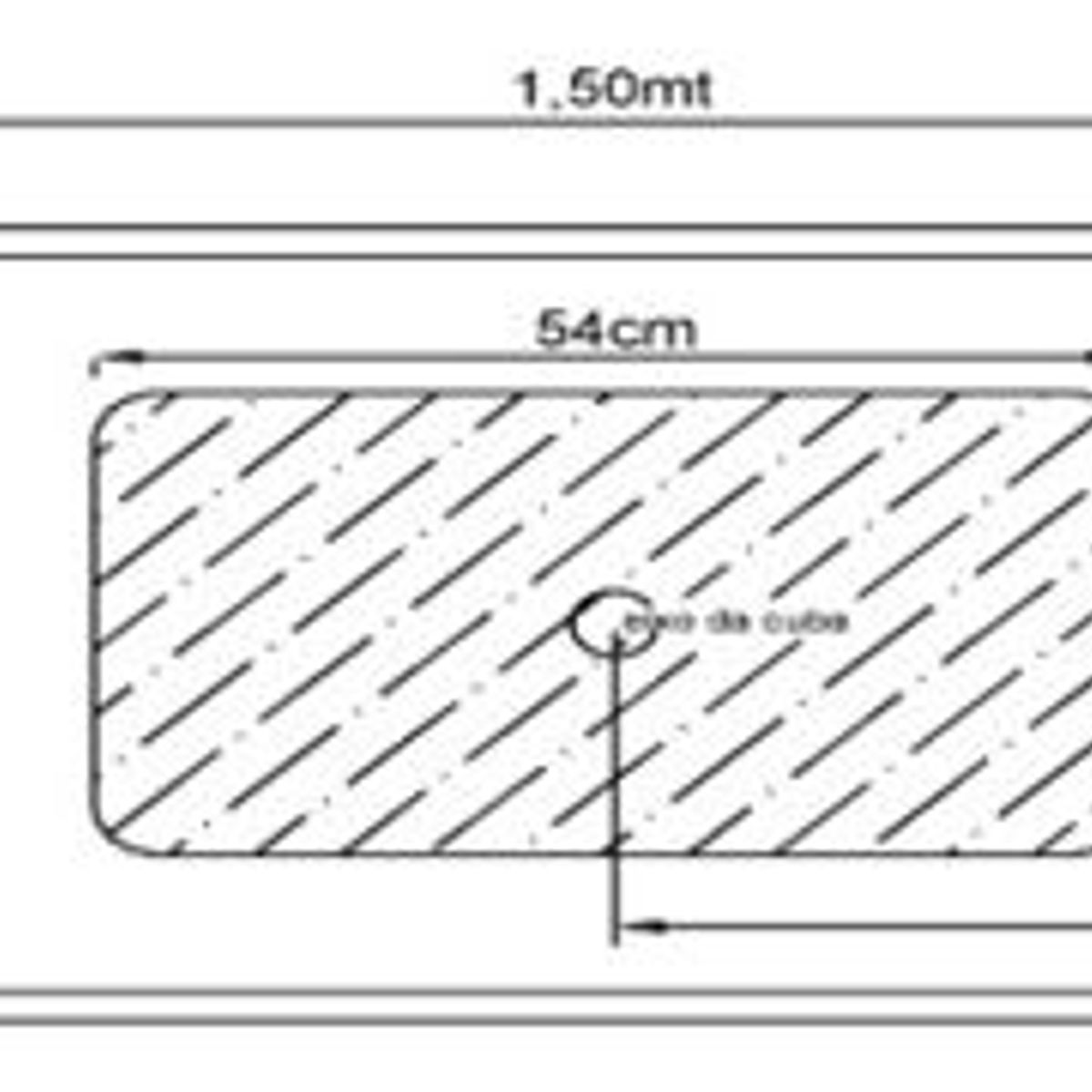 Pia Pop, Preto São Gabriel, 1.50cm, marca Venturini - Foto 2