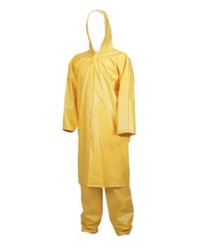 Capa PVC Plus Manga Longa Tamanho G, Amarelo
