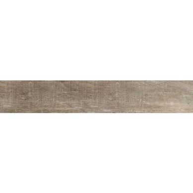 Porcelanato Peroba Acetinado HD 20x120cm Caixa 1,33m Retificado Marrom