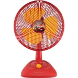Ventilador de Mesa 30cm 3pás Disney Carros, Vermelho, 127V