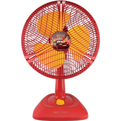 Ventilador de Mesa 30cm 3 Ps Disney Carros Vermelho 220V
