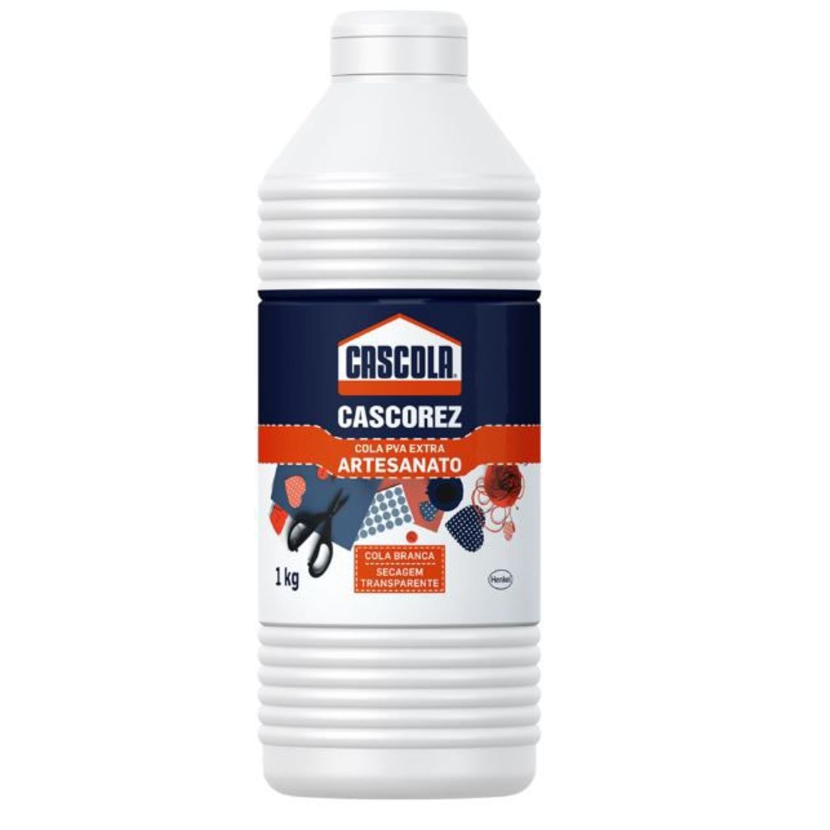 Cascorez para Porcelana Fria, 1kg, marca Super Bonder - Foto Principal
