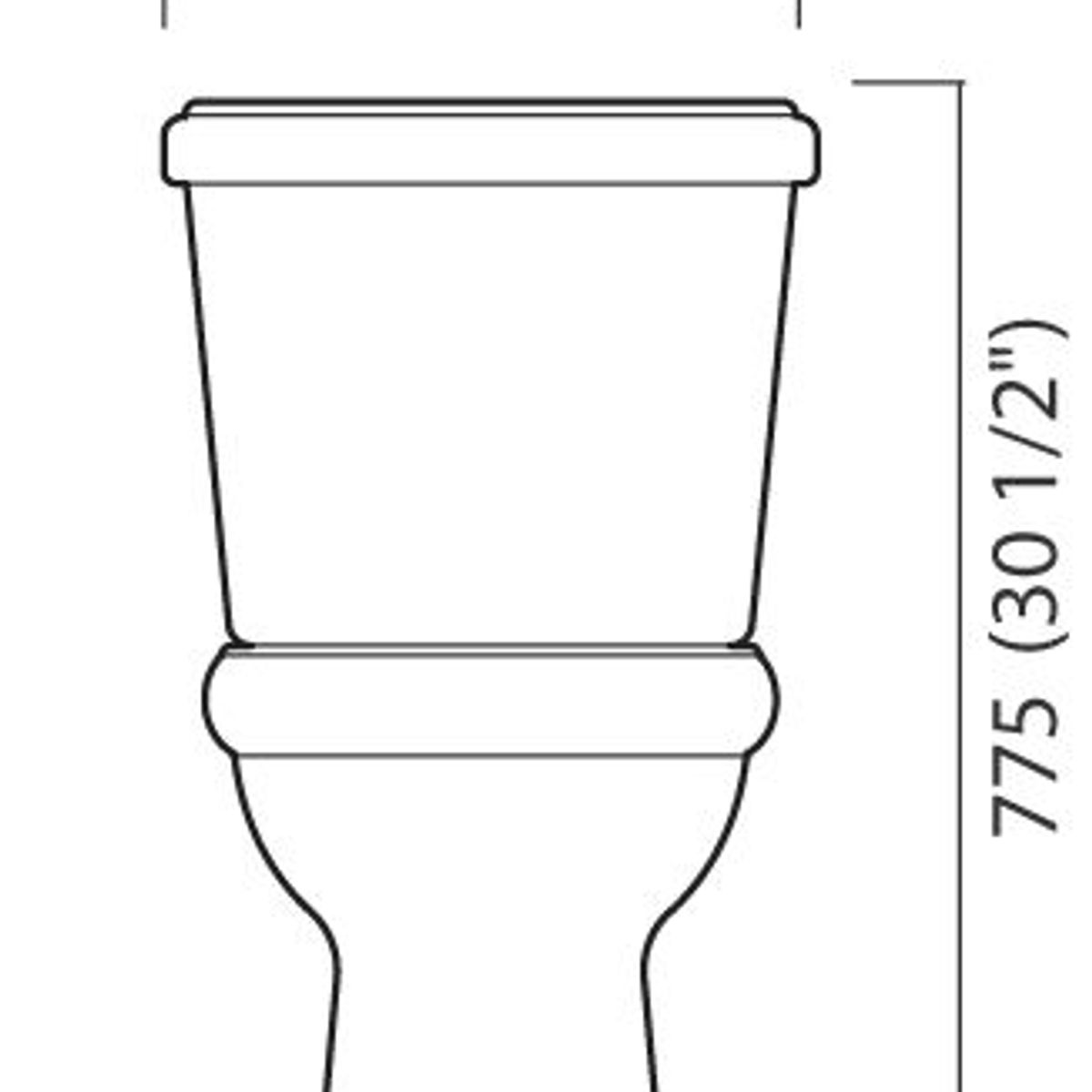 Caixa Acoplada para Vaso Sanitário Plus com Mecanismo Sabatini Palha 3L e 6L Icasa, marca Icasa - Foto 2