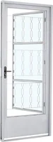 Porta Postigo Aço Branco Elo Esquerda 217x87x8cm Pratika