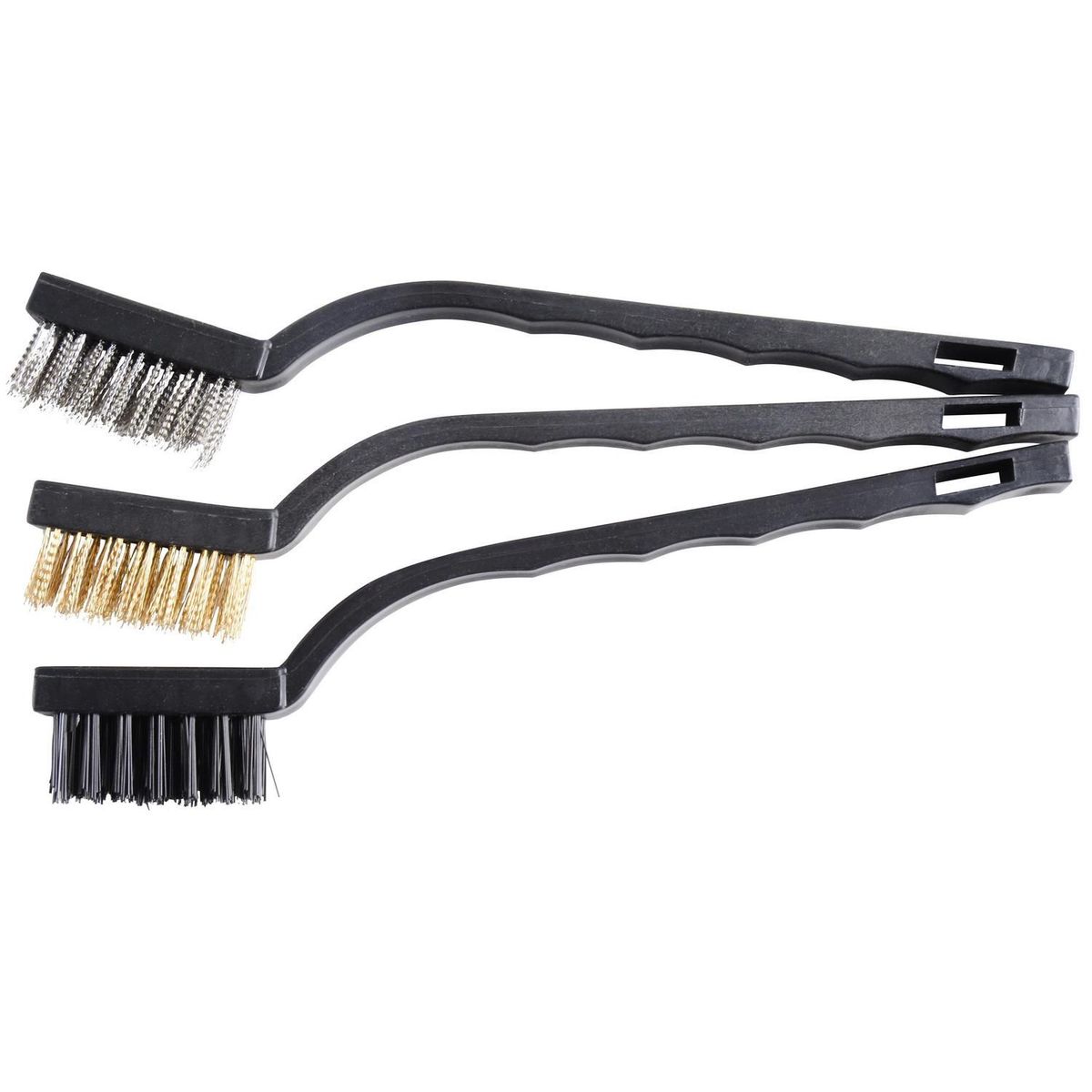Set Mini Escova Arame 3 peças 1019, marca Redline - Foto Principal