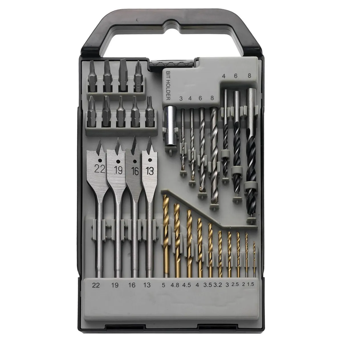 Set Brocas Combinadas 31 Peças Bauker, marca Bauker - Foto Principal