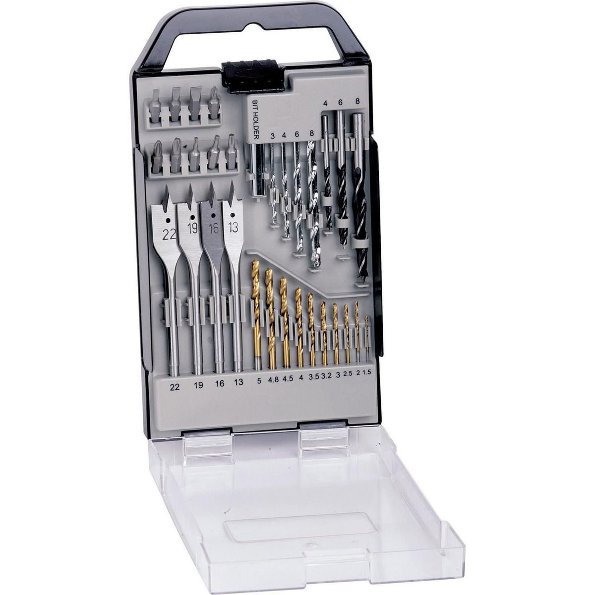 Set Brocas Combinadas 31 Peças Bauker, marca Bauker - Foto 2