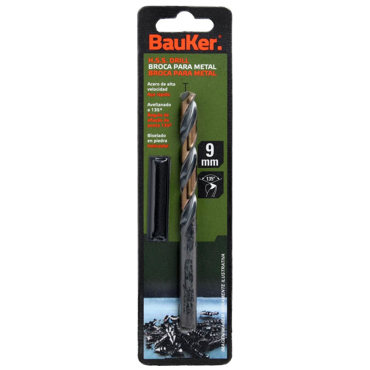 Broca para Metal 9.0mm DOGO91C 1 Unidade Bauker, marca Bauker - Foto 2