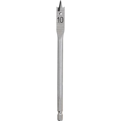 Broca Chata para Madeira 10mm 1 Unidade Bauker