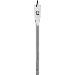 Broca Chata para Madeira 13mm 1 Unidade Bauker