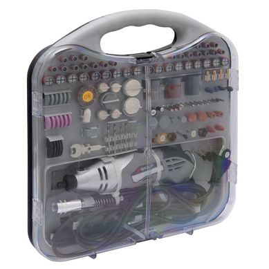 Kit Micro Retfica Eltrica com Maleta e 190 Acessrios 220V