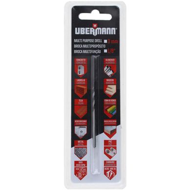 Broca Multipropsito 3x60mm D703001 Ubermann