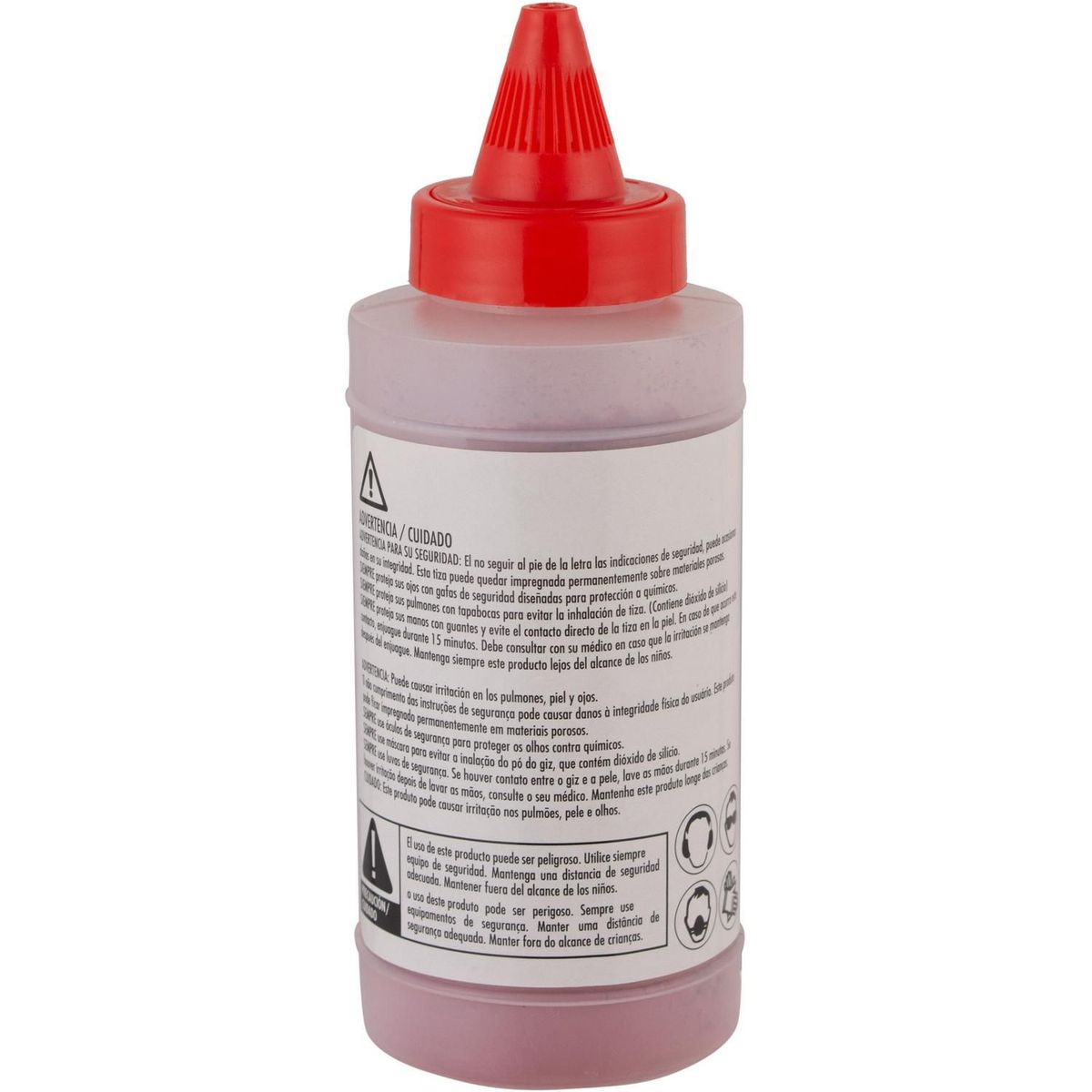 Refil para Giz de Linha Fixer, Vermelho, 225g, marca Redline - Foto 2