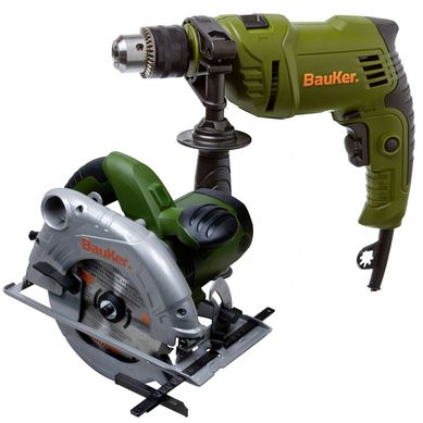 Kit de Furadeira e Broca ID600E3 600w 220V + 1 Serra Circular 7.1/4