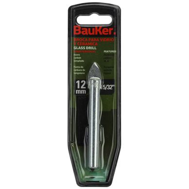 Broca para Cermica 12mm DL12A1C 1 Unidade Bauker