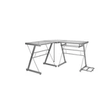 Mesa Escritório L Vid Preto 120x73x50cm