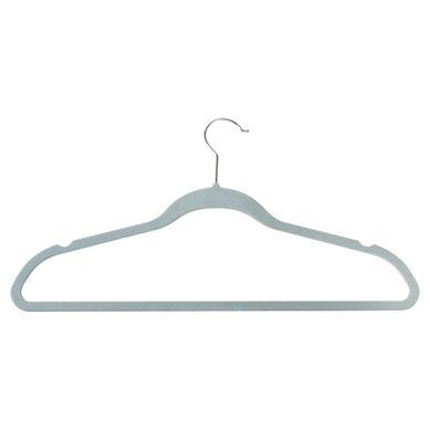 Conjunto com 10 Cabides Abs Veludo Bege Just Home Collection